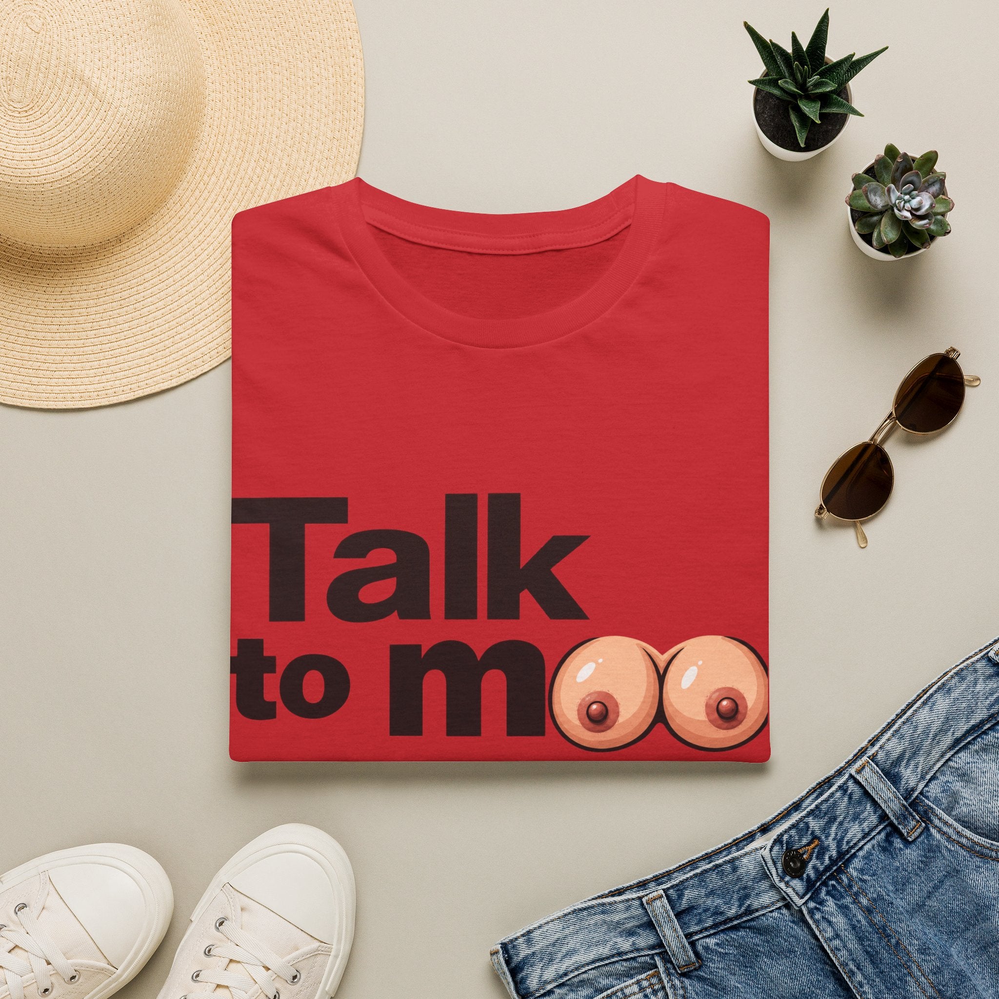 Talk to the Tits - T-shirt
