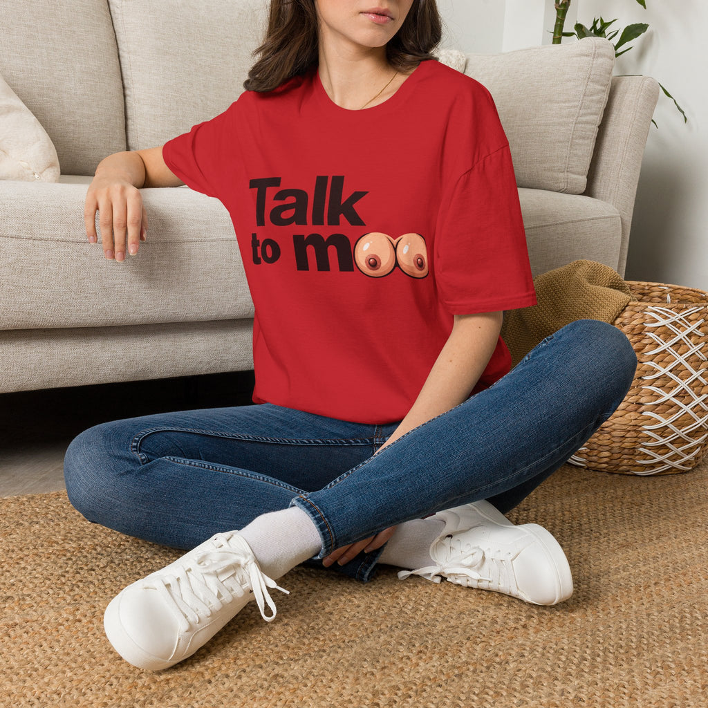 Talk to the Tits - T-shirt